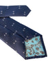 navy mens tie with weights gym barbell quirky design